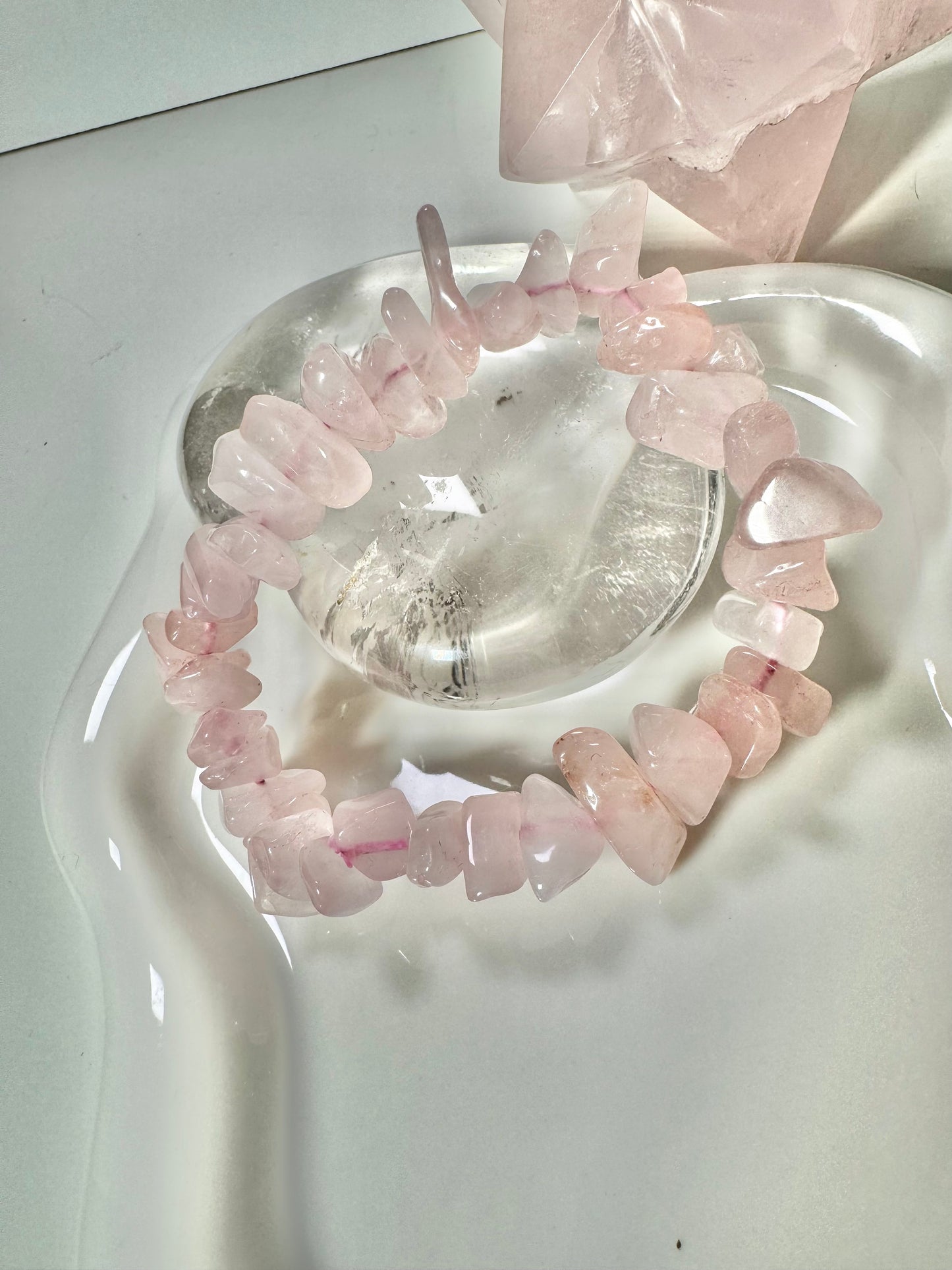 Chips Rose Quartz